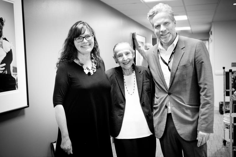 Marion-based photographer Corinna Raznikov, art advocate Estrellita Karsh and MFA, Boston Head Designer Keith Crippen worked on The Baby Project together. COURTESY CORINNA RAZNIKOV